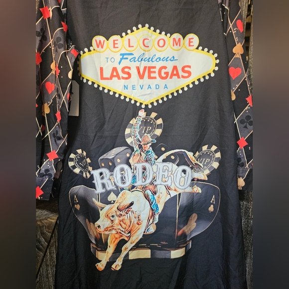 Vegas Rodeo Women's Western Duster Dress - Picture 7 of 10